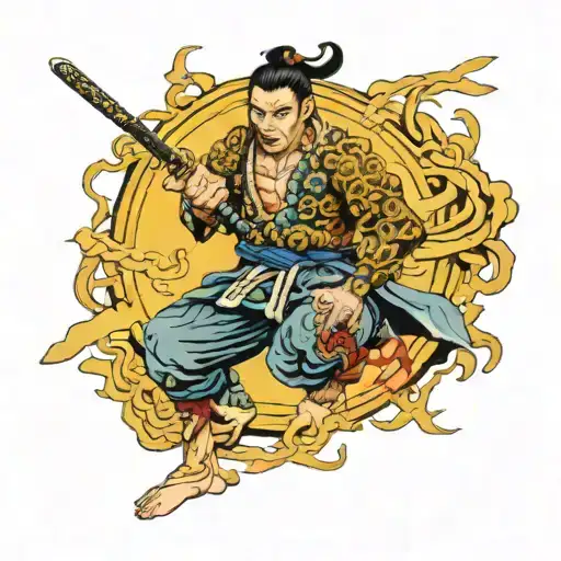 Samurai Mma Cage Fighter