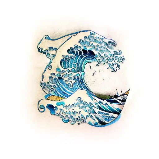 Wave With Fish Armband