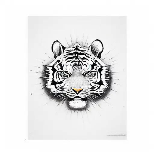 Angry And Deep Tiger