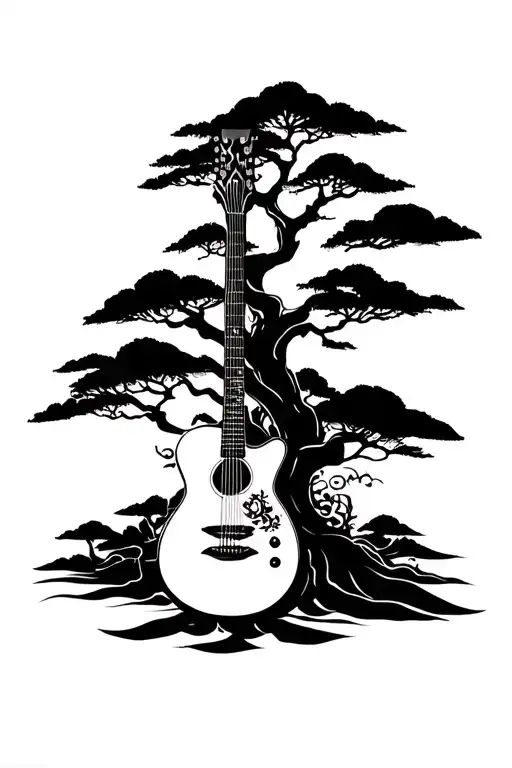 V Guitar Tree