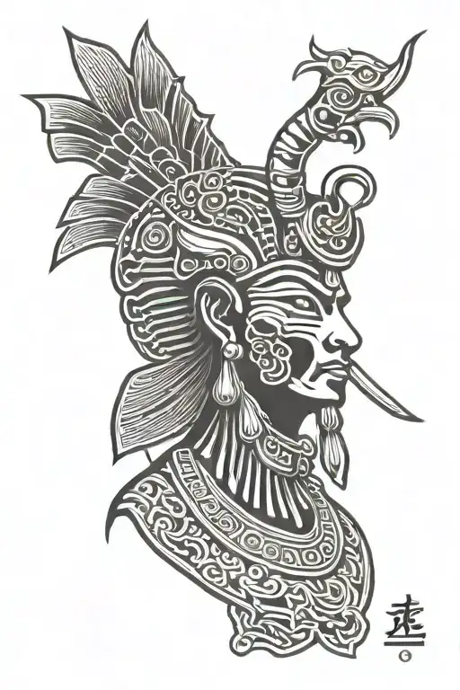 Egyptian God Ra Tatoo