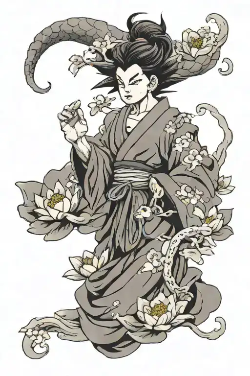 Sakura Lotus Dragonball