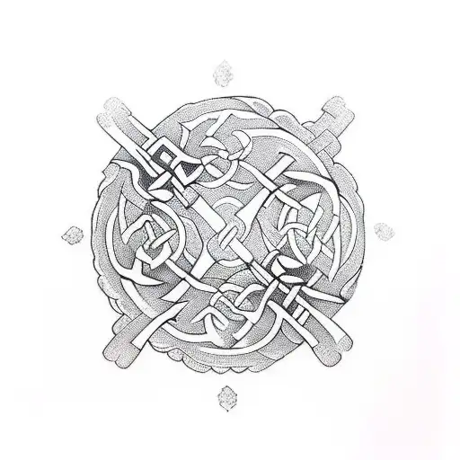 Celtic Mountain And Forest