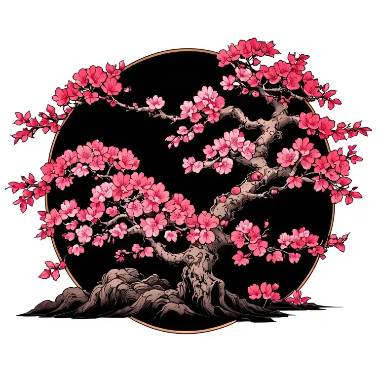 Japanese Cherry Blossom Tree
