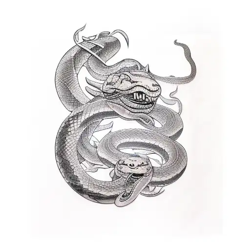 Geek God Killing Snake