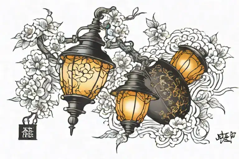 Realistic Broken Lamp