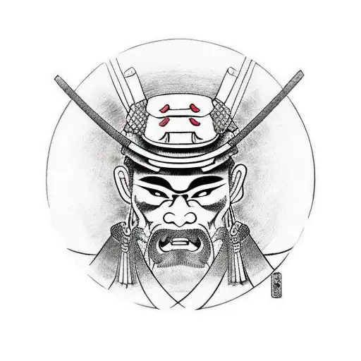 Samurai Finding Peace