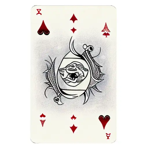 A Vintage Playing Card Design Featuring Classic Cars As The Face Cards