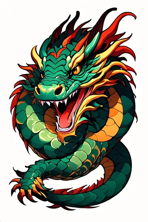 Dragon Wrapped Loosely