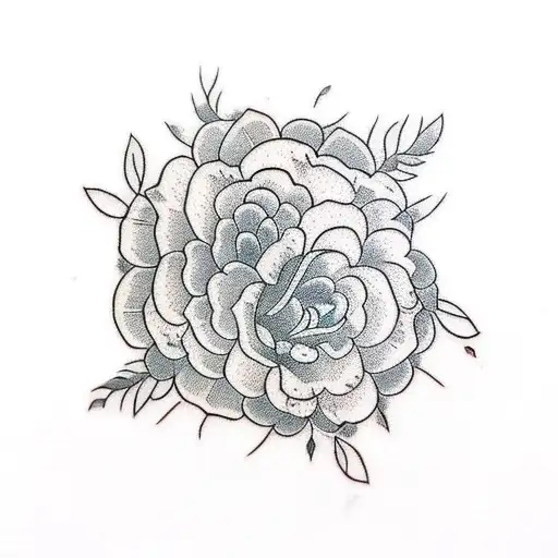 Hip Tattoo Floral