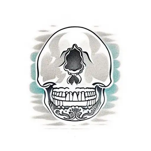 Matreshka With A Skull Instead Of Face Schepard Fairey Style