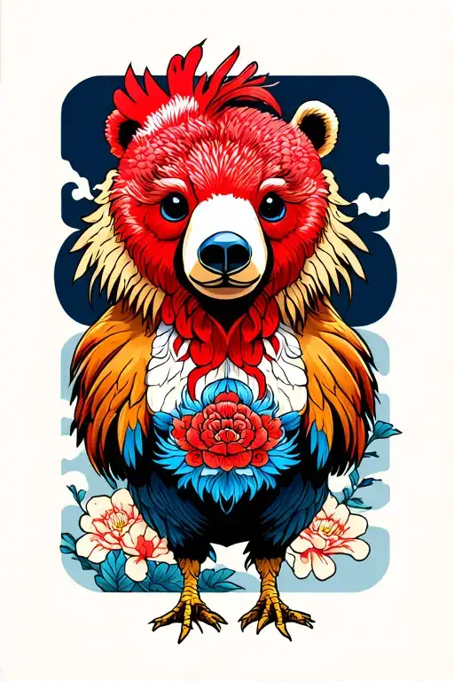Rooster And Bear