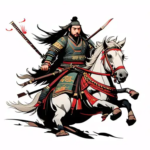 Samurai Warrior Riding