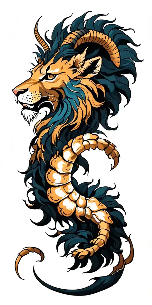 Scorpio Capricorn And A Lion