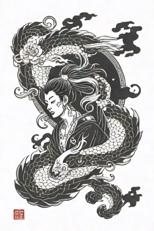 A Dark And Mystic Character With A Mystic Symbol Behind It