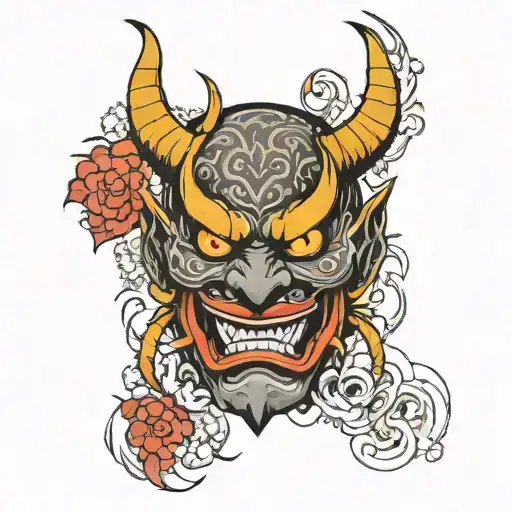 Oni Demon Mask