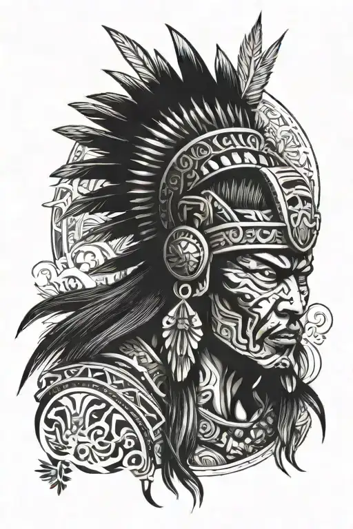 Famale Aztec Warrior