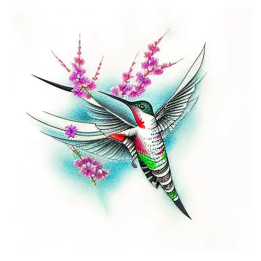 Humming Bird Chi Symbol