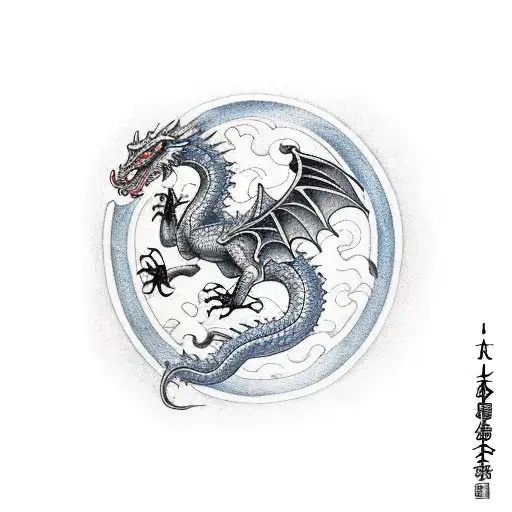 Dragon Around Dagger