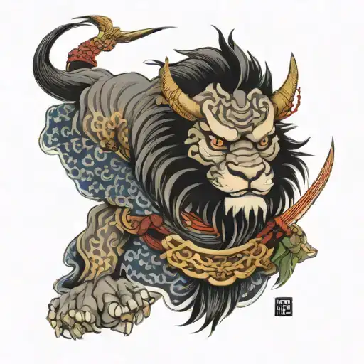 Samurai Lion