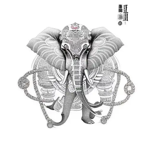 Elephant Balancing On A Wire