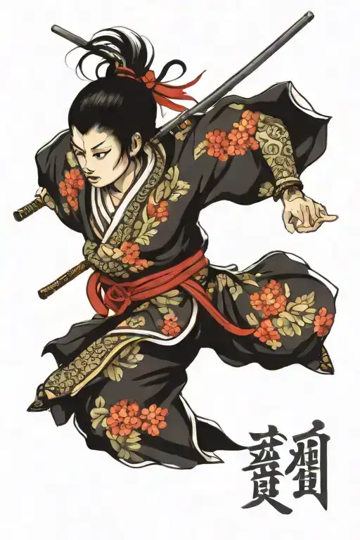 Japanese Female Warrior