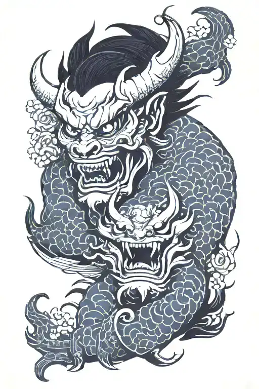 Demon Jap Patterns Inspired