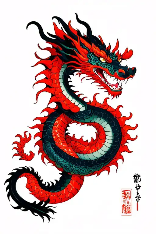 Dragon Red Dragon