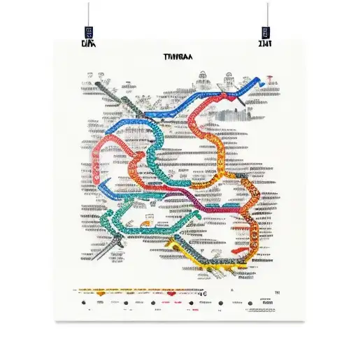 Okayama Train Line Map
