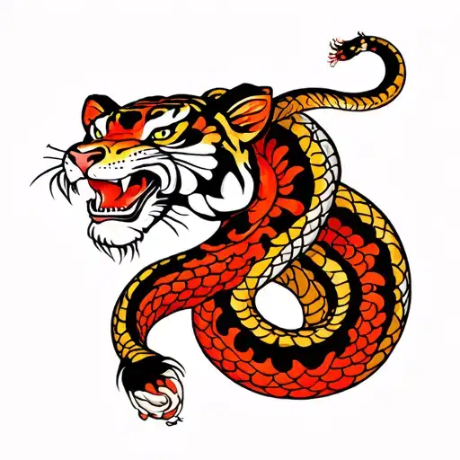 Snake Tiger