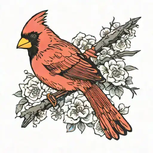 Cardinal Sakara Leaves