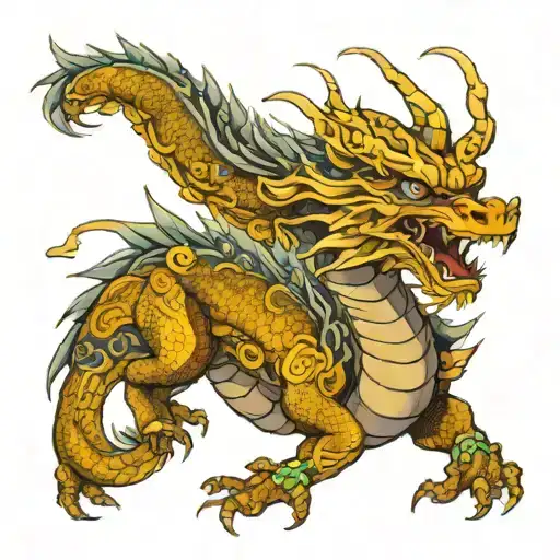 Dragon Emerging Afrofuturism