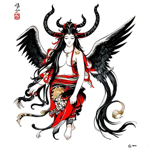 Demon Turning Into A Angel