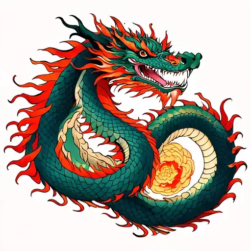 Dragon Intertwined Within