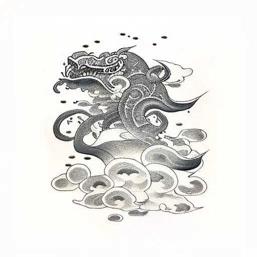 Shinobi Clouds Black