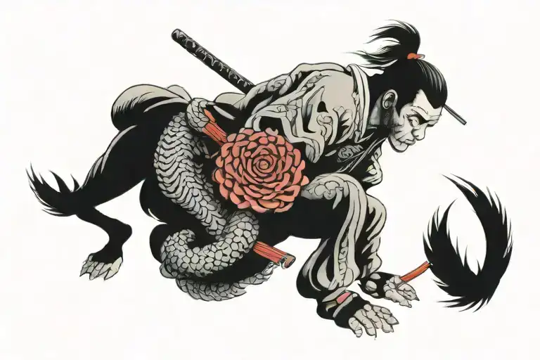 Samurai In Cyberpunk