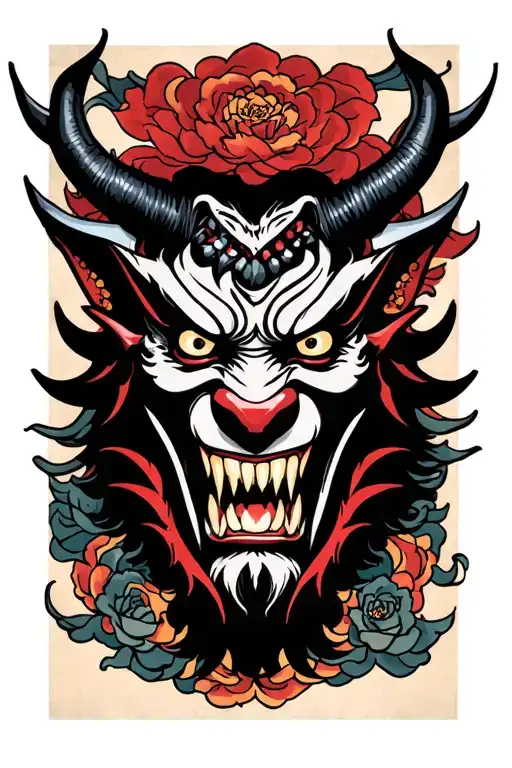 Evil Devil Head