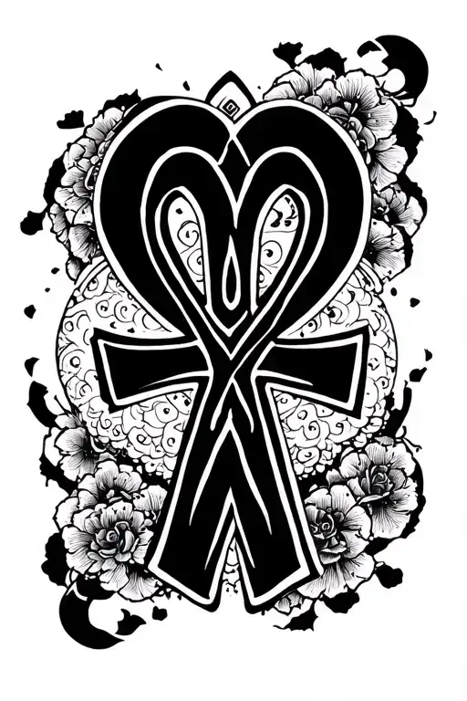 Ankh Symbol Made