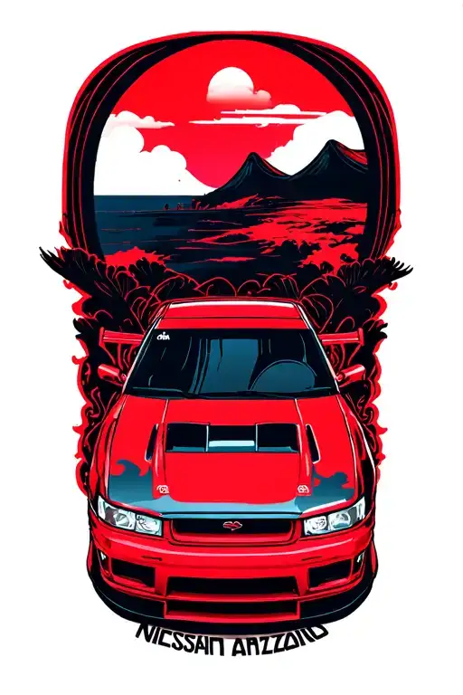 Nissan Skyline R34 Drifting