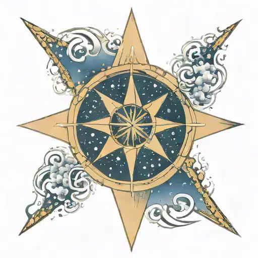 North Star Filled Sky