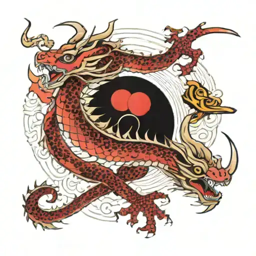 Dragon Pisces Zodiac Sign Inside