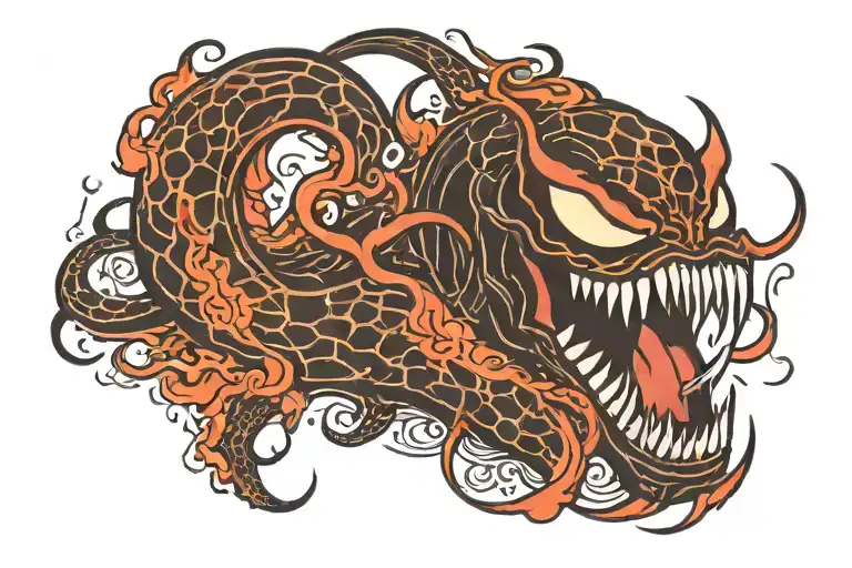 Venom Logo Incorporated