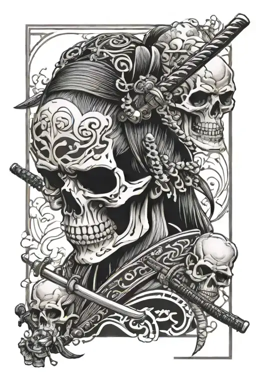Skull And Samurai