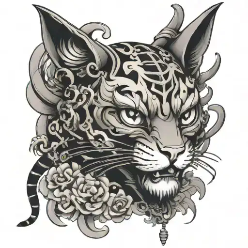 Mechanical Cat Warrior