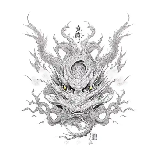 A Prolonged Dragon That Looks Like A Tree