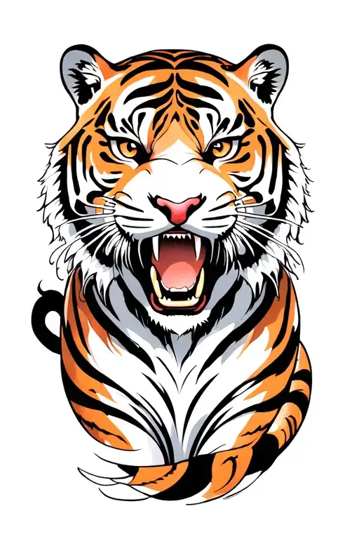 Tiger - Reselience - Strength Inspired