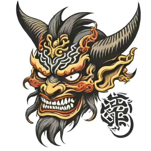 Oni Demon Mask