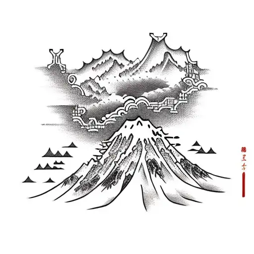 Ride On Mountain And Travel