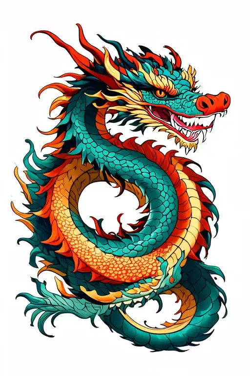 Dragon Wrap My Arm Sleeve