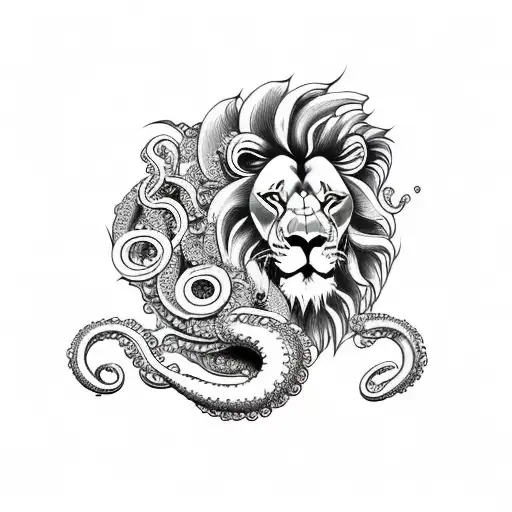 Lion Ahegao Tentacle Mistic